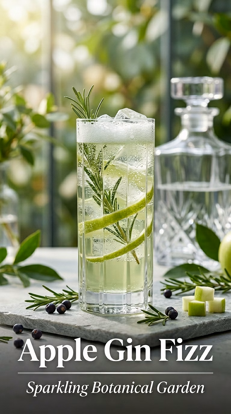 Apple Gin Fizz