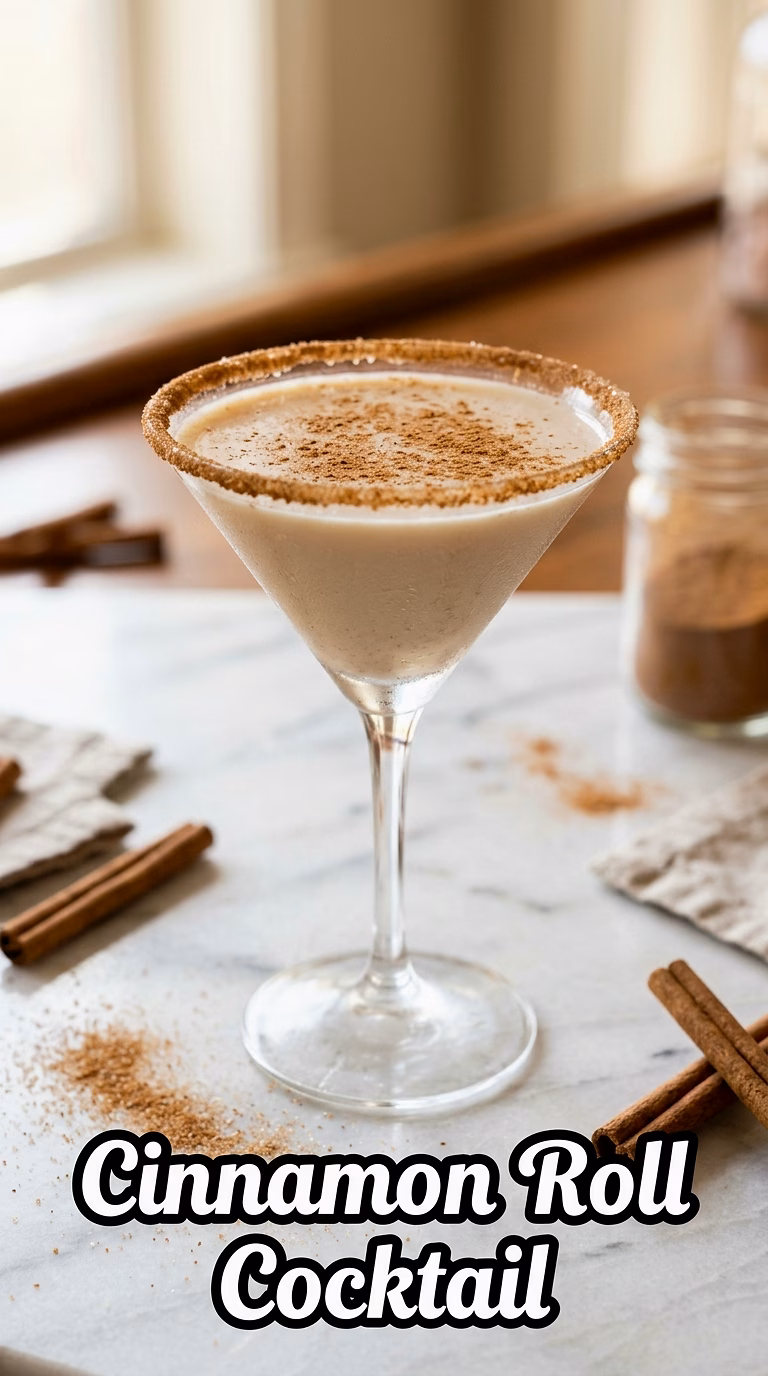 Cinnamon Roll Cocktail