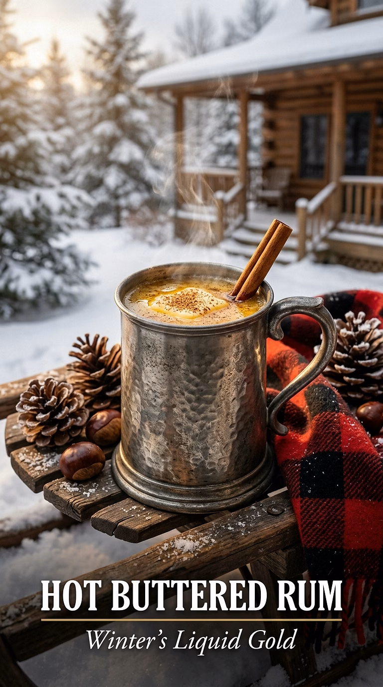 Classic Hot Buttered Rum