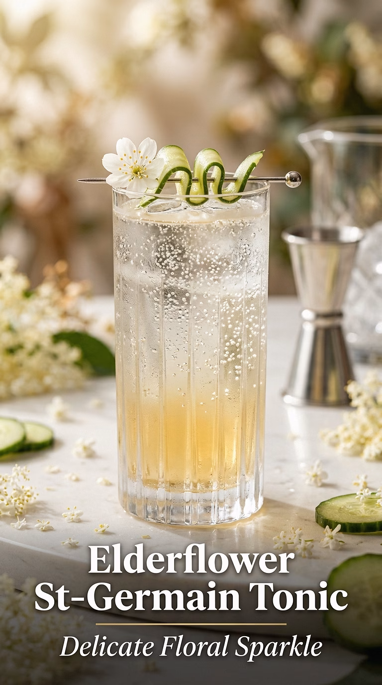 Elderflower St-Germain Tonic
