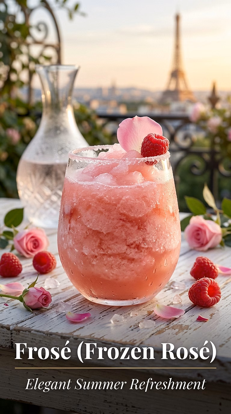 Frosé (Frozen Rosé)