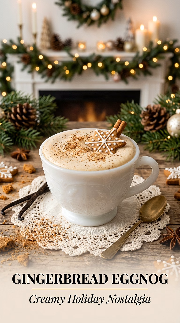Gingerbread Eggnog