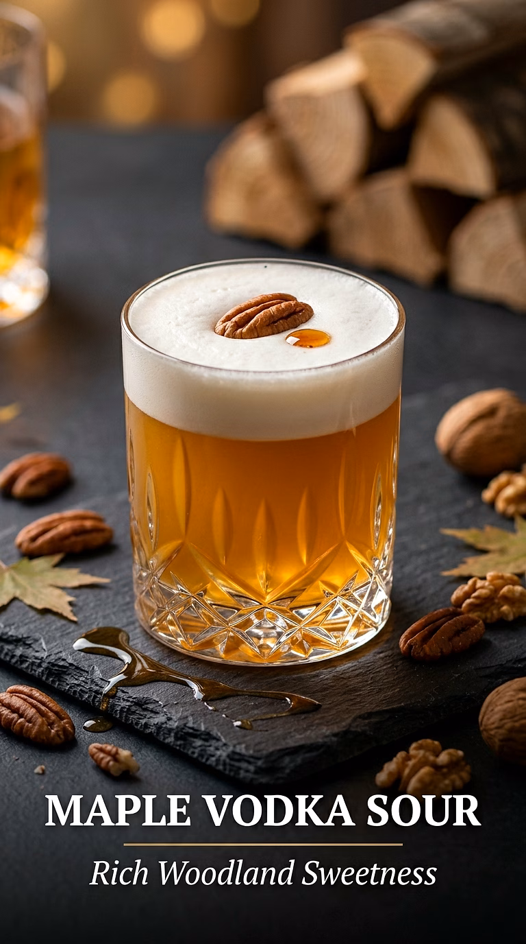 Maple Vodka Sour