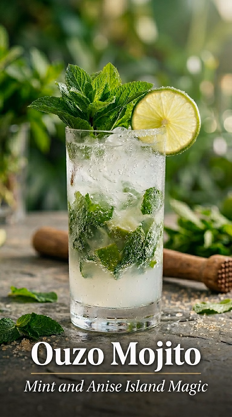 Ouzo Mojito