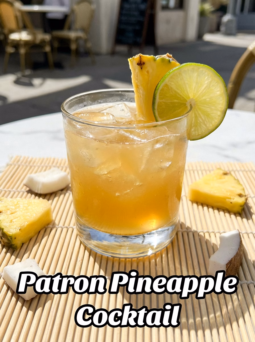 Patron Pineapple Cocktail
