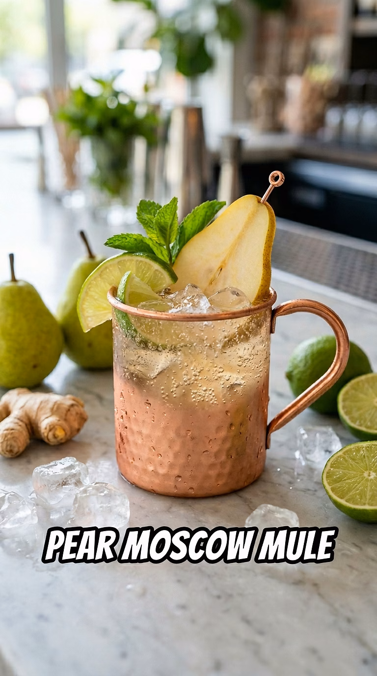 Pear Moscow Mule