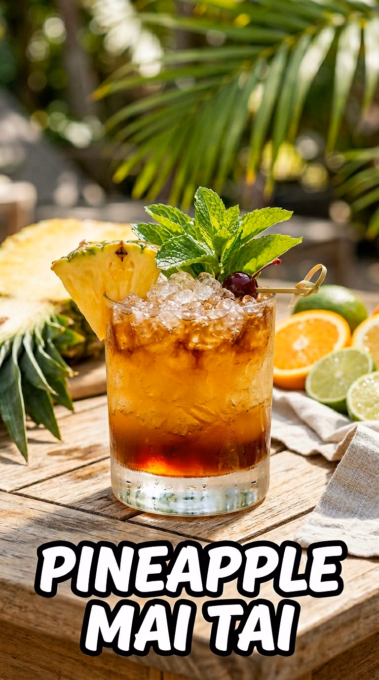 Pineapple Mai Tai