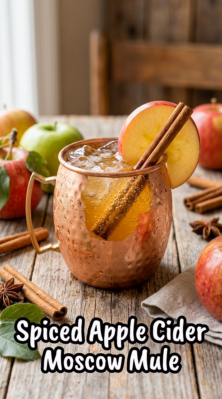Spiced Apple Cider Moscow Mule