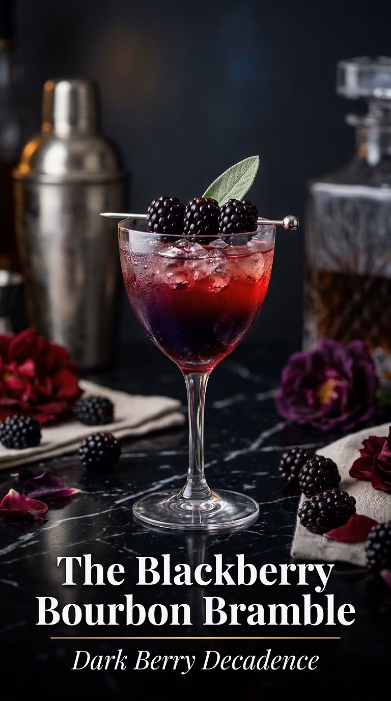 The Blackberry Bourbon Bramble