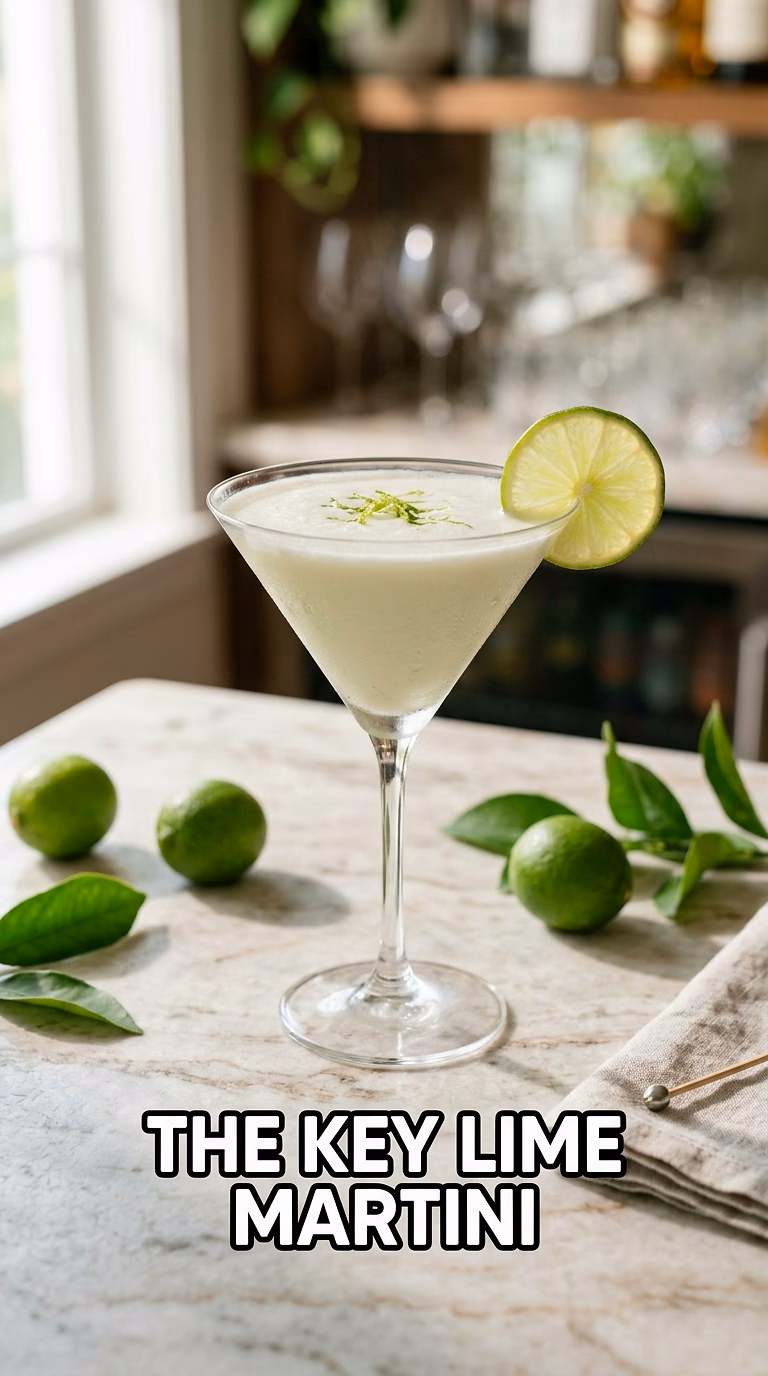 The Key Lime Martini