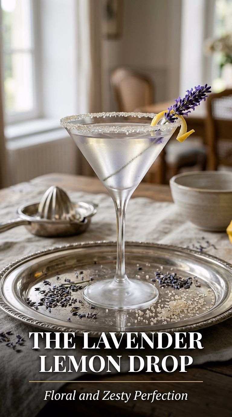 The Lavender Lemon Drop