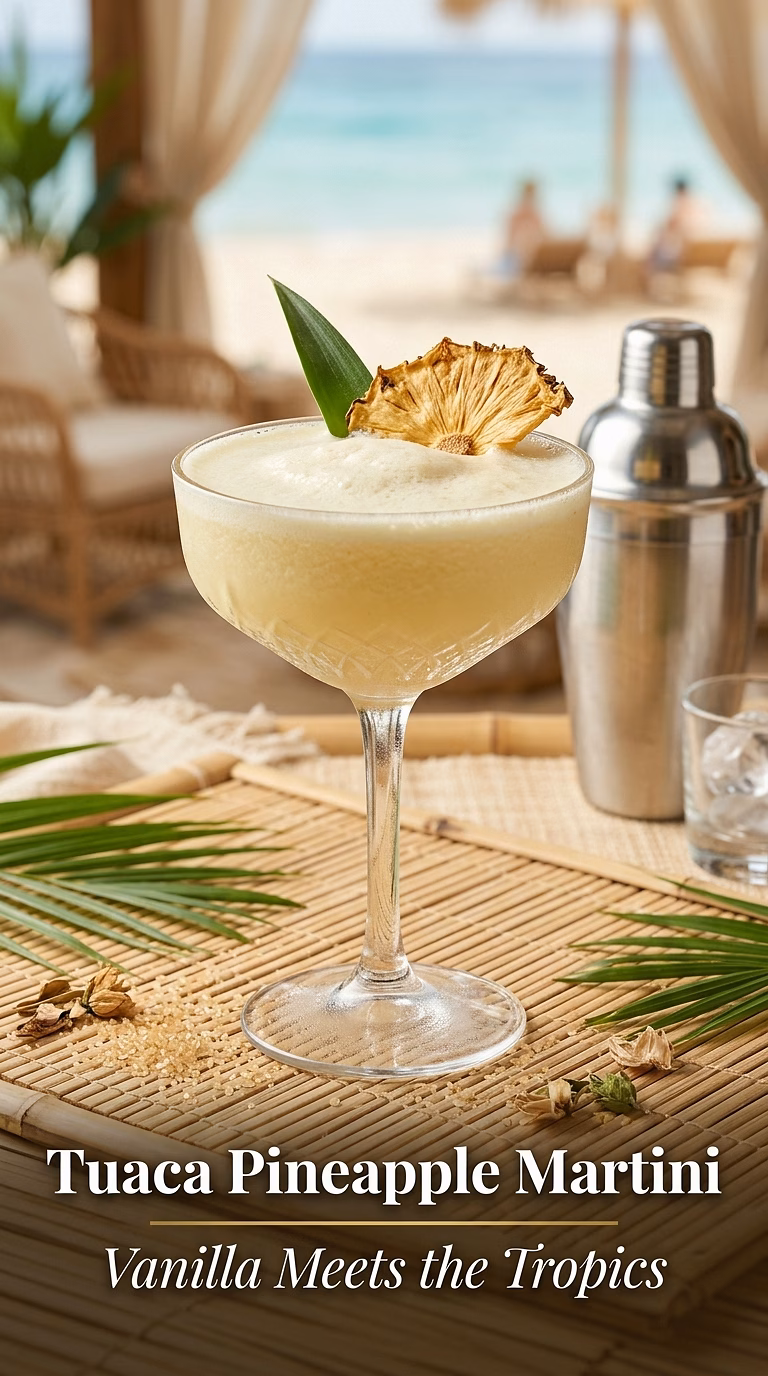 Tuaca Pineapple Martini