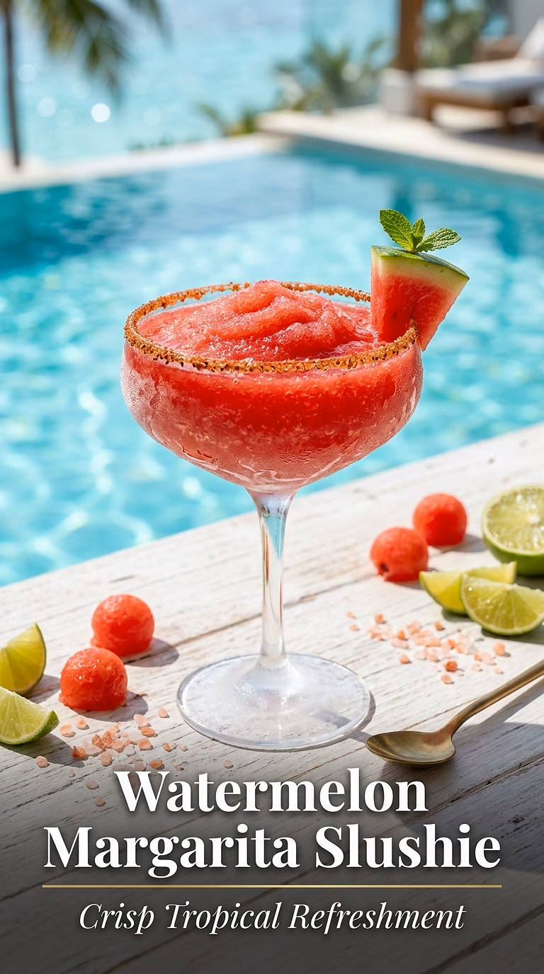 Watermelon Margarita Slushie