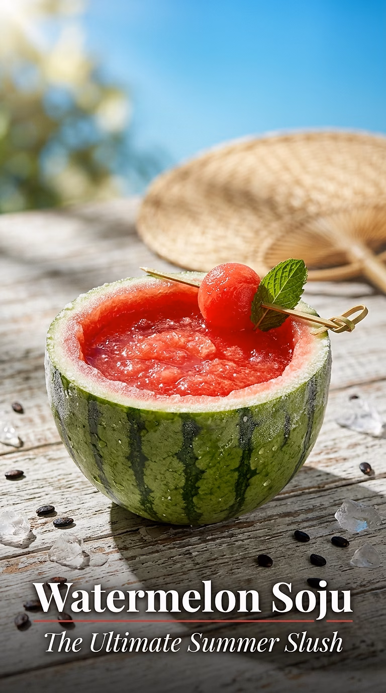 Watermelon Soju (Subak Soju)
