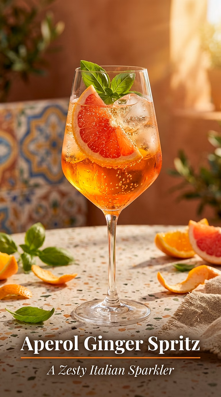 Aperol Ginger Spritz