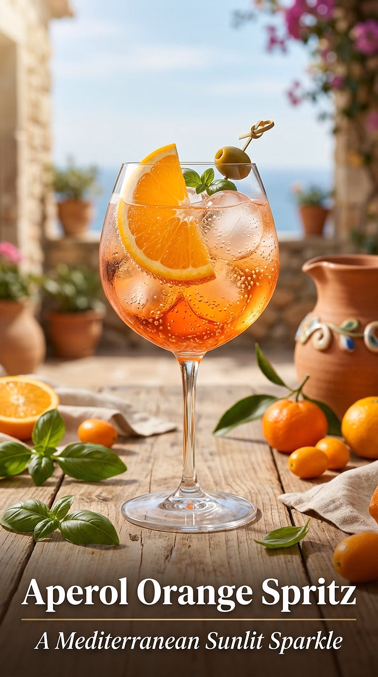 Aperol Spritz with Orange Juice