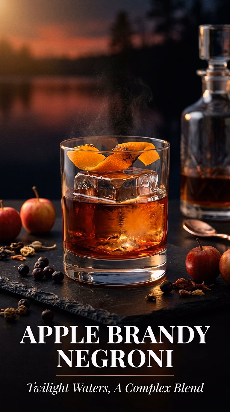 Apple Brandy Negroni