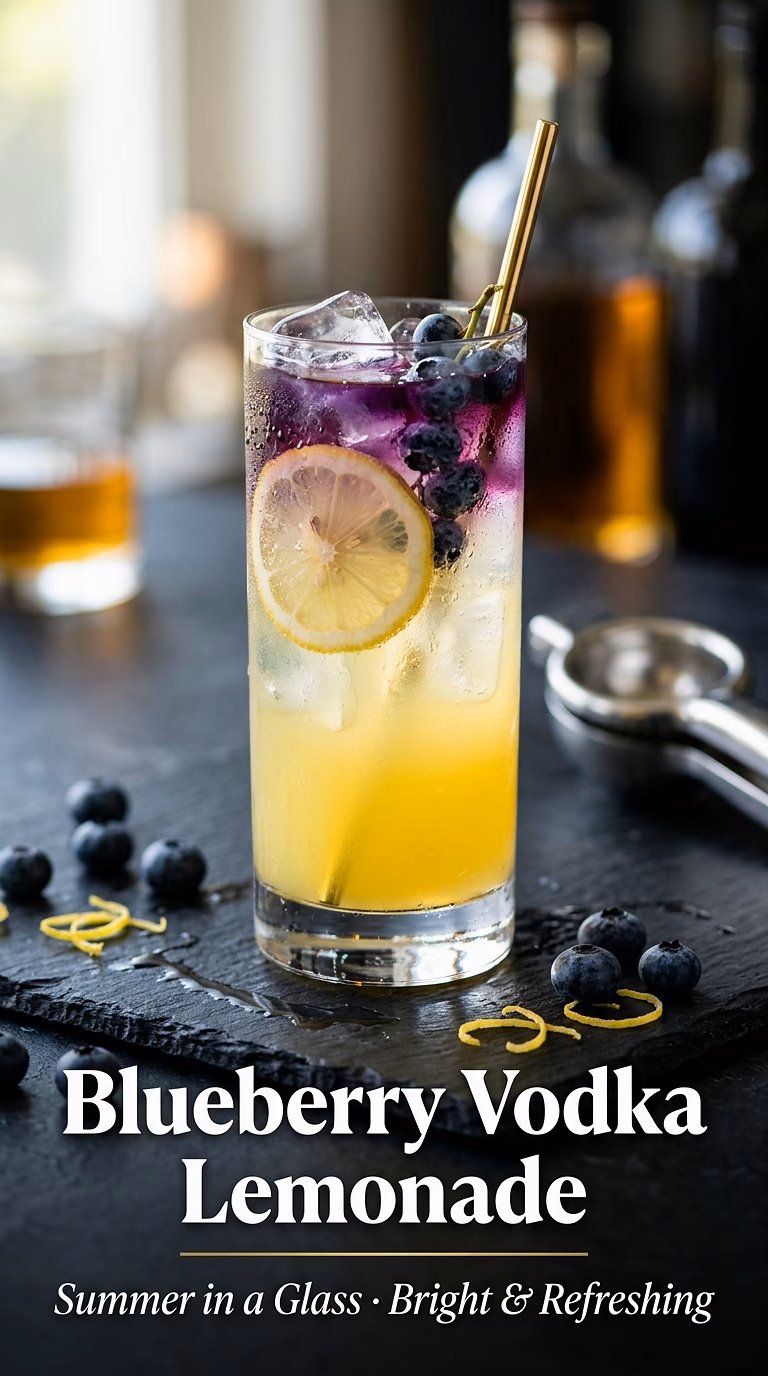 Blueberry Vodka Lemonade