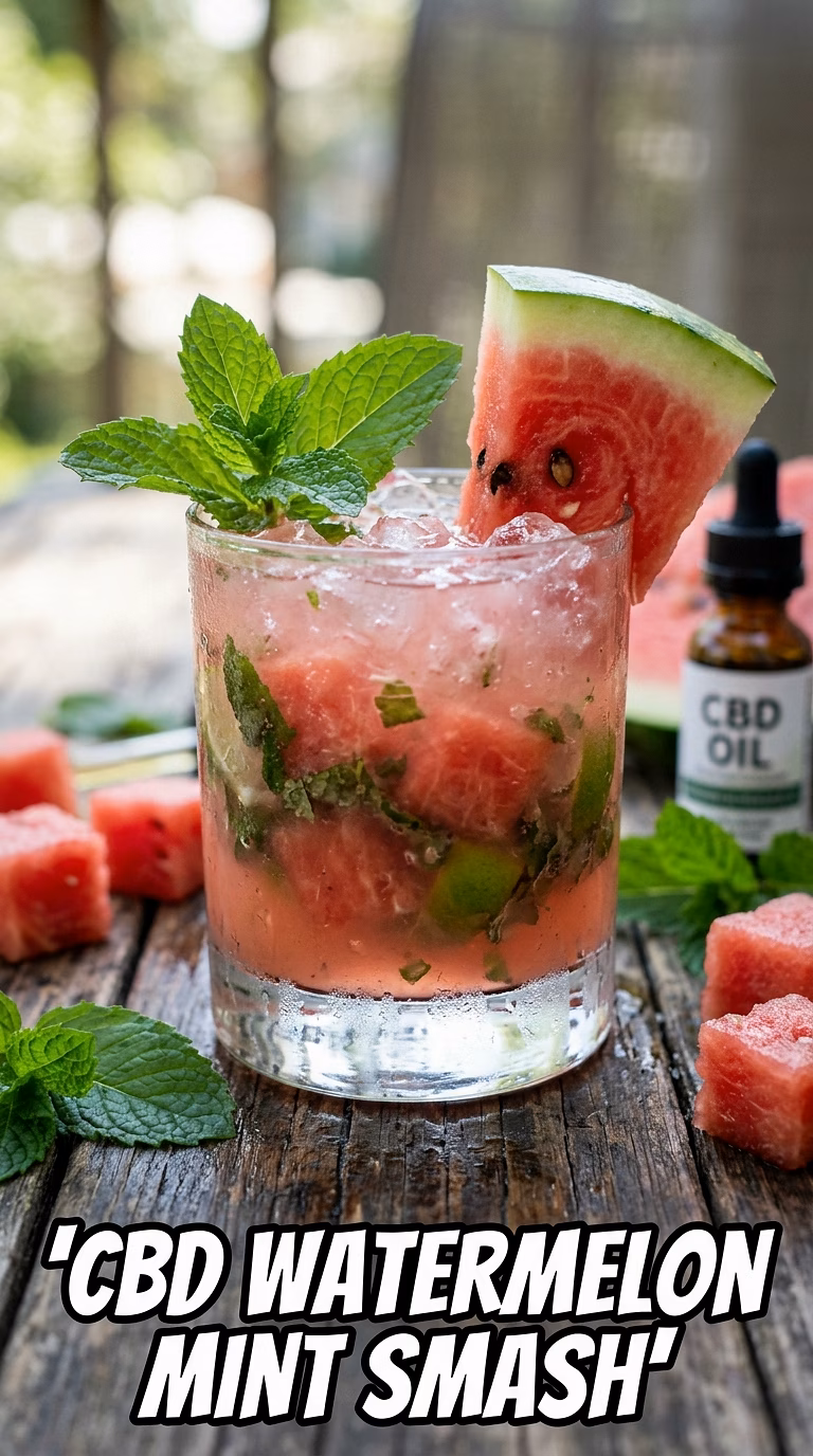 CBD Watermelon Mint Smash