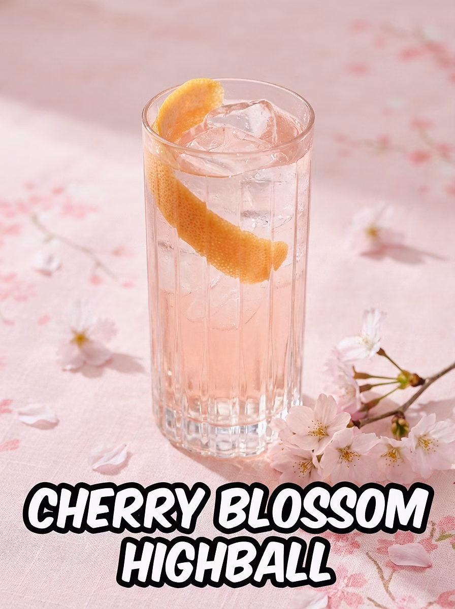 Cherry Blossom Highball