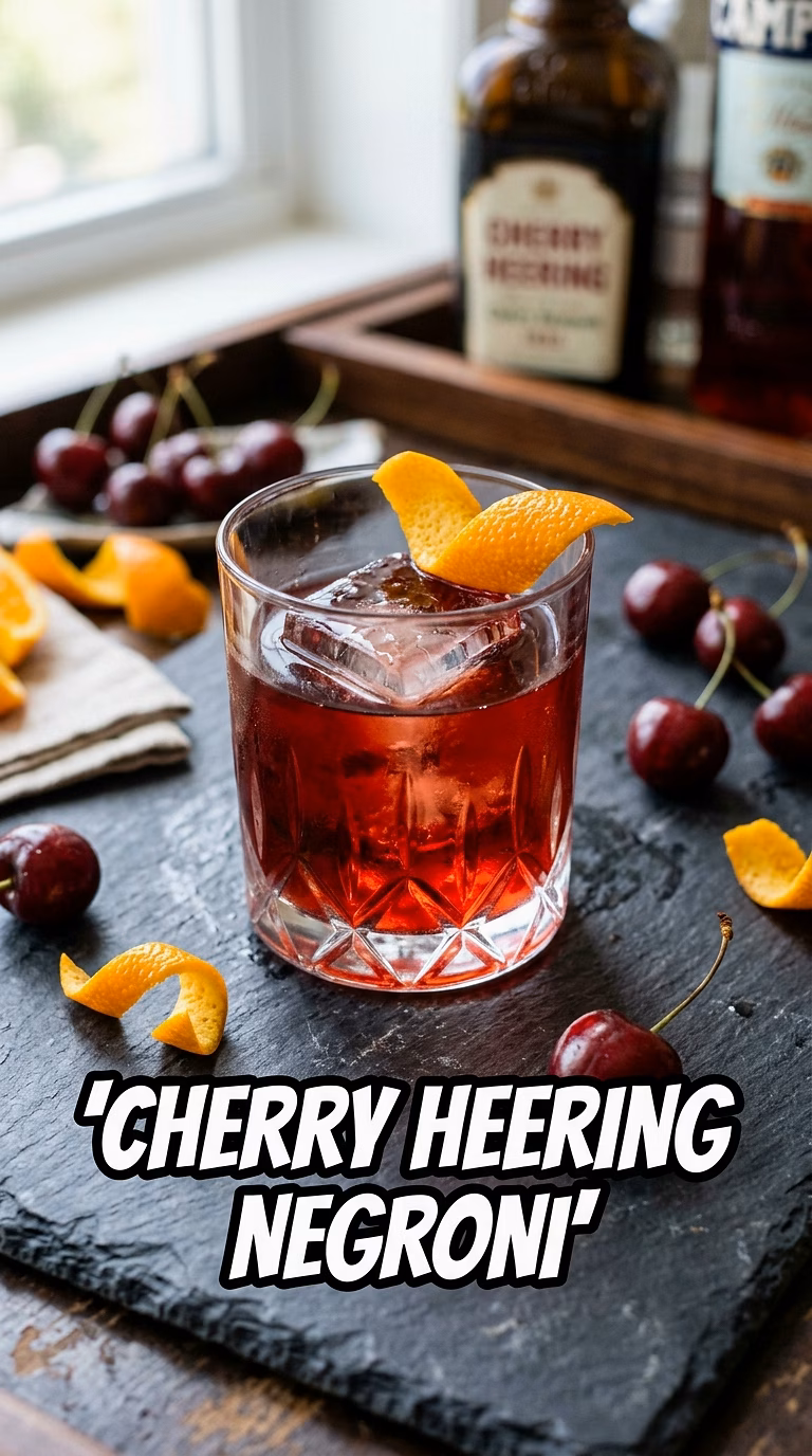 Cherry Heering Negroni