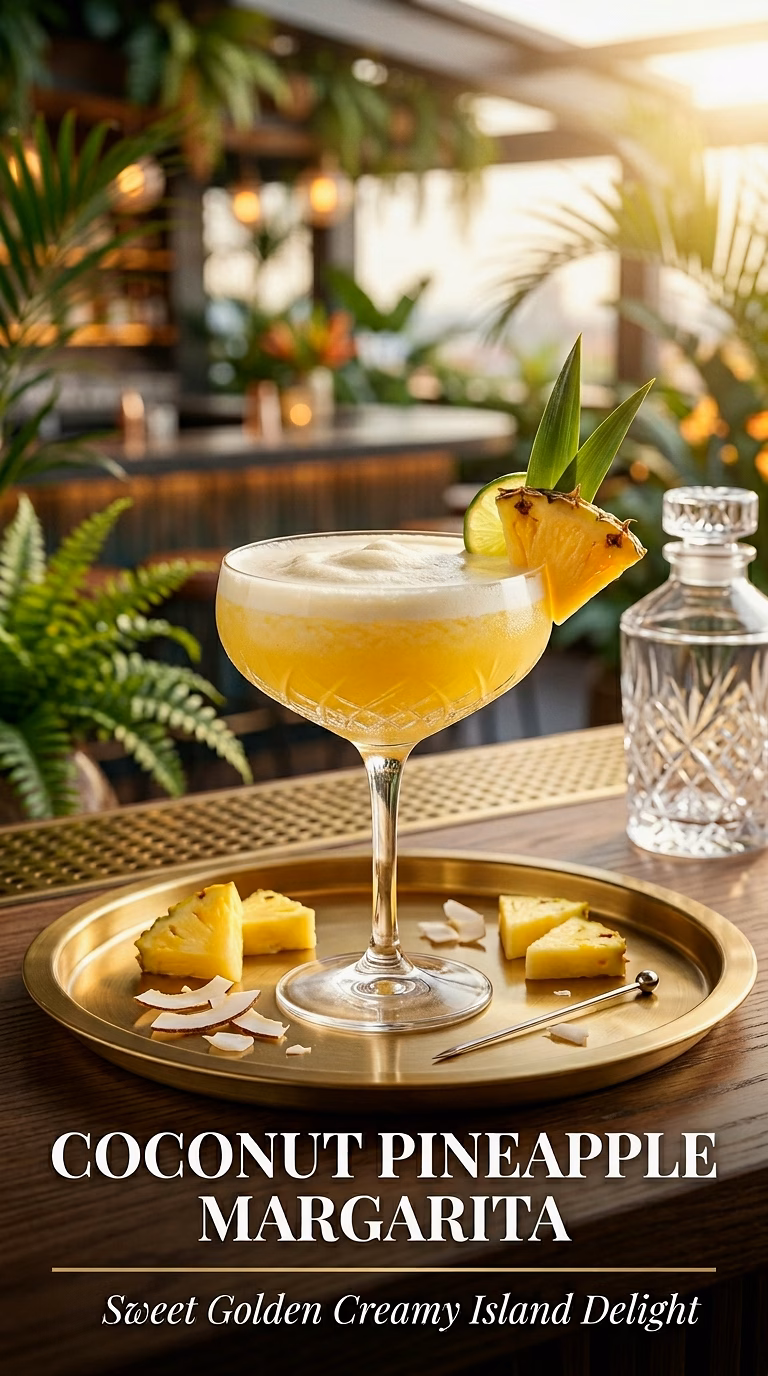 Coconut Pineapple Margarita