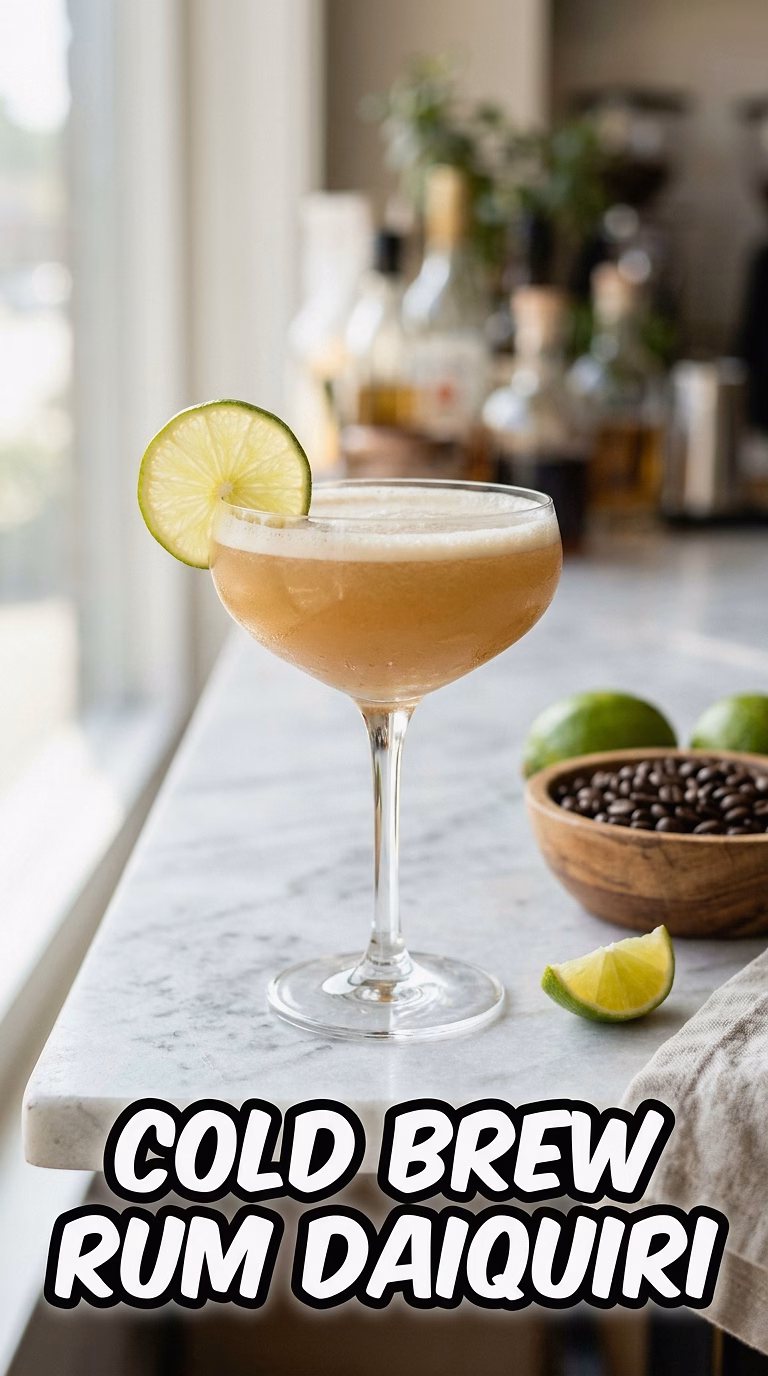 Cold Brew Rum Daiquiri