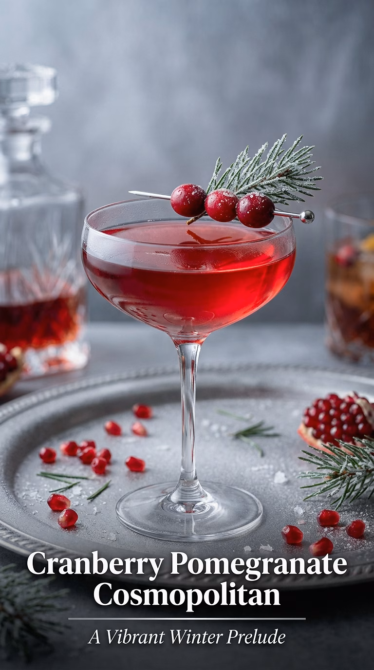 Cranberry Pomegranate Cosmopolitan