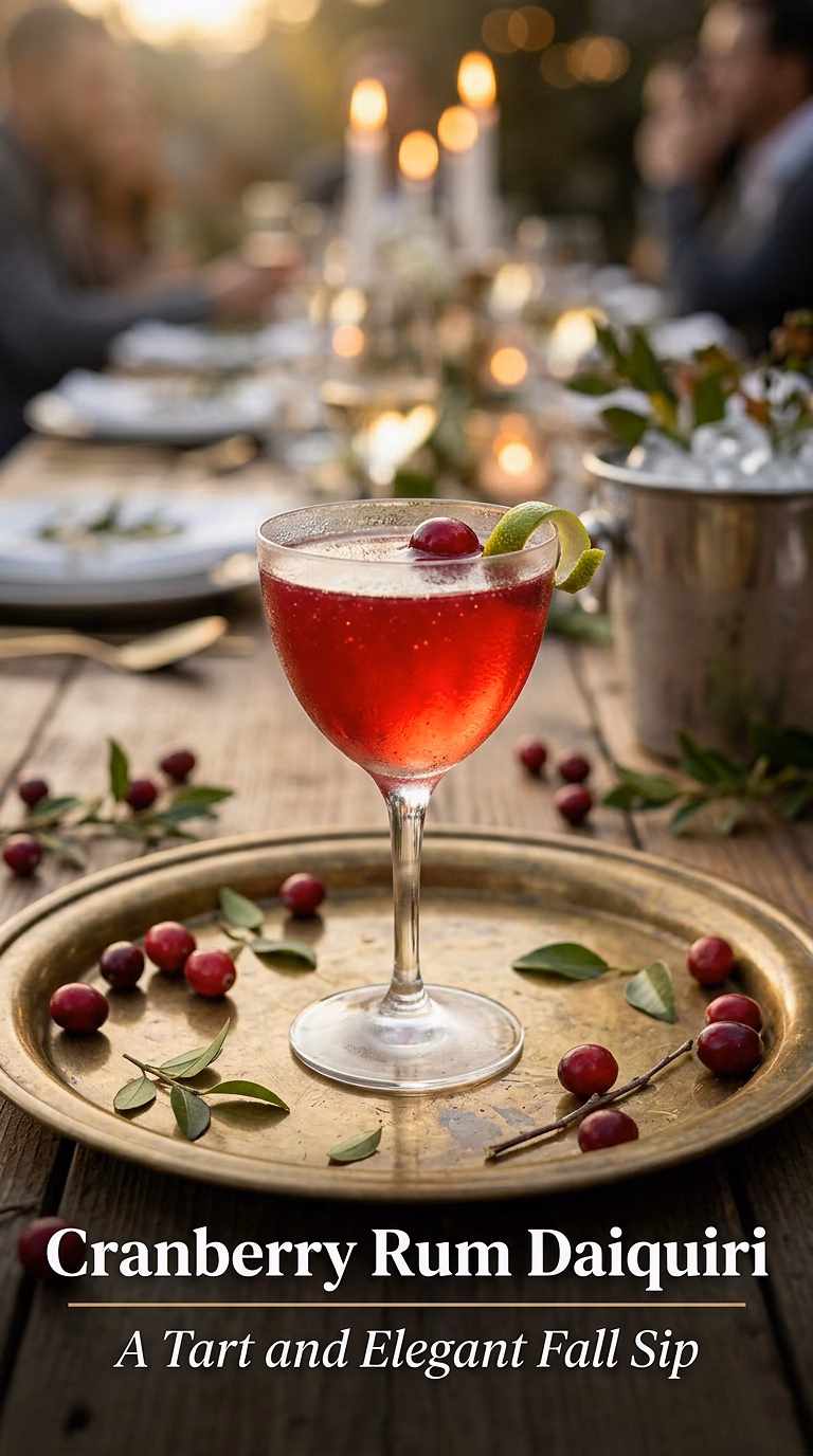 Cranberry Rum Daiquiri