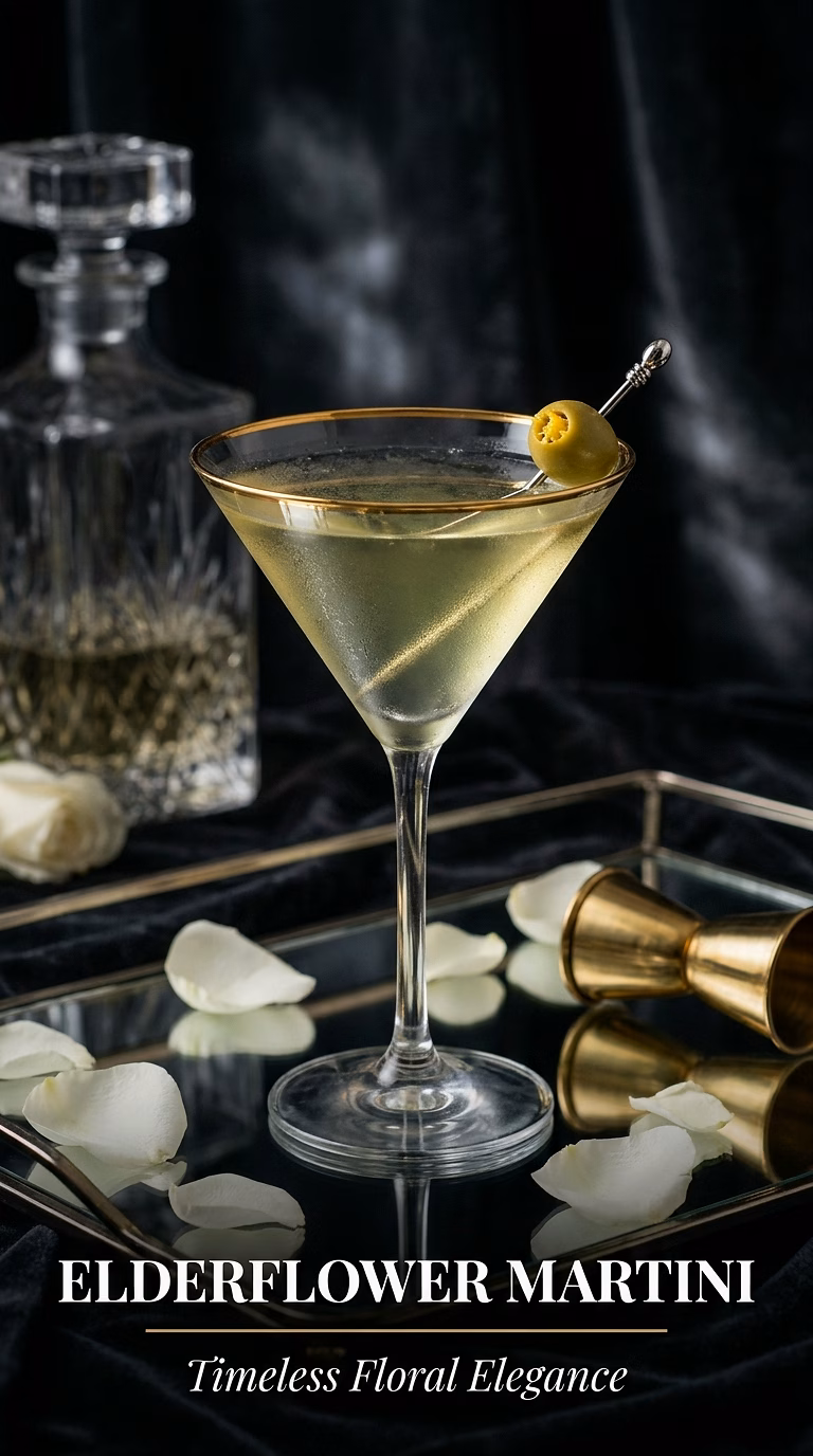 Elderflower Martini