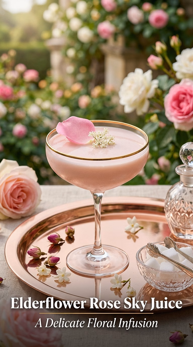 Elderflower Rose Sky Juice