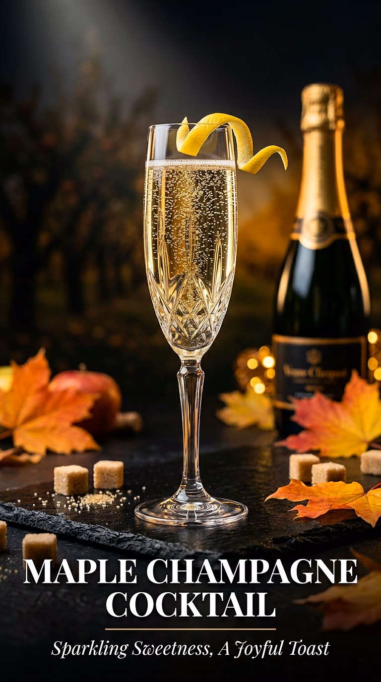 Maple Champagne Cocktail