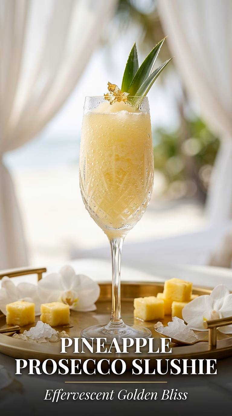 Pineapple Prosecco Slushie