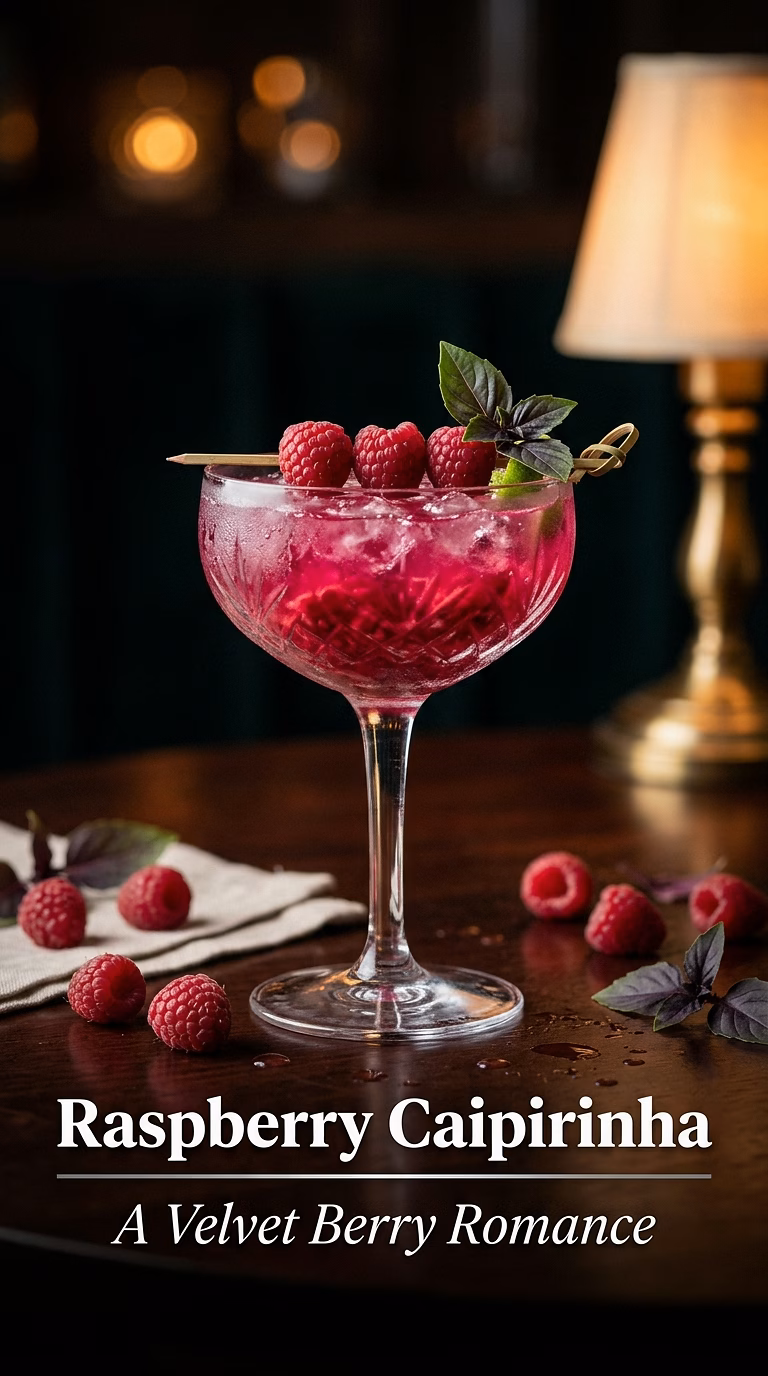 Raspberry Caipirinha