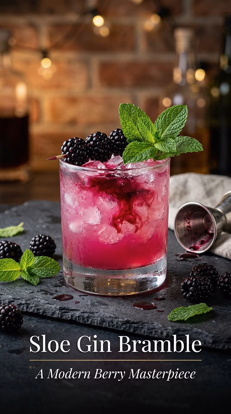 Sloe Gin Bramble