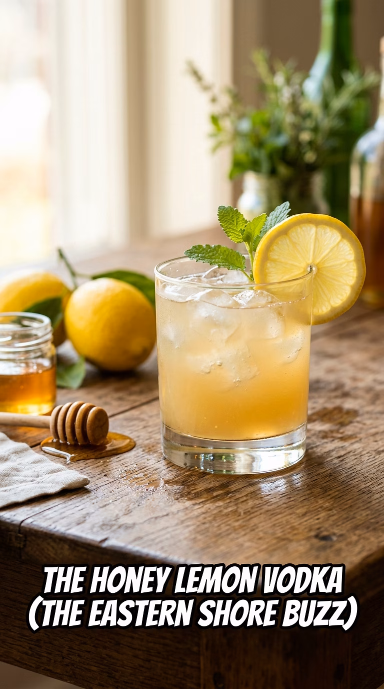 The Honey Lemon Vodka (The Eastern Shore Buzz)