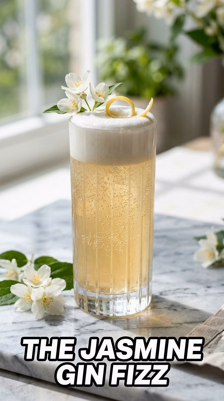 The Jasmine Gin Fizz