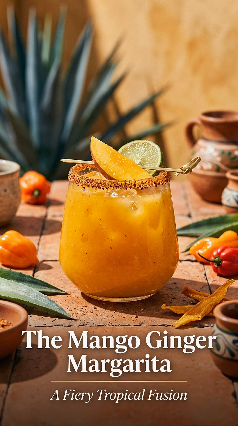 The Mango Ginger Margarita