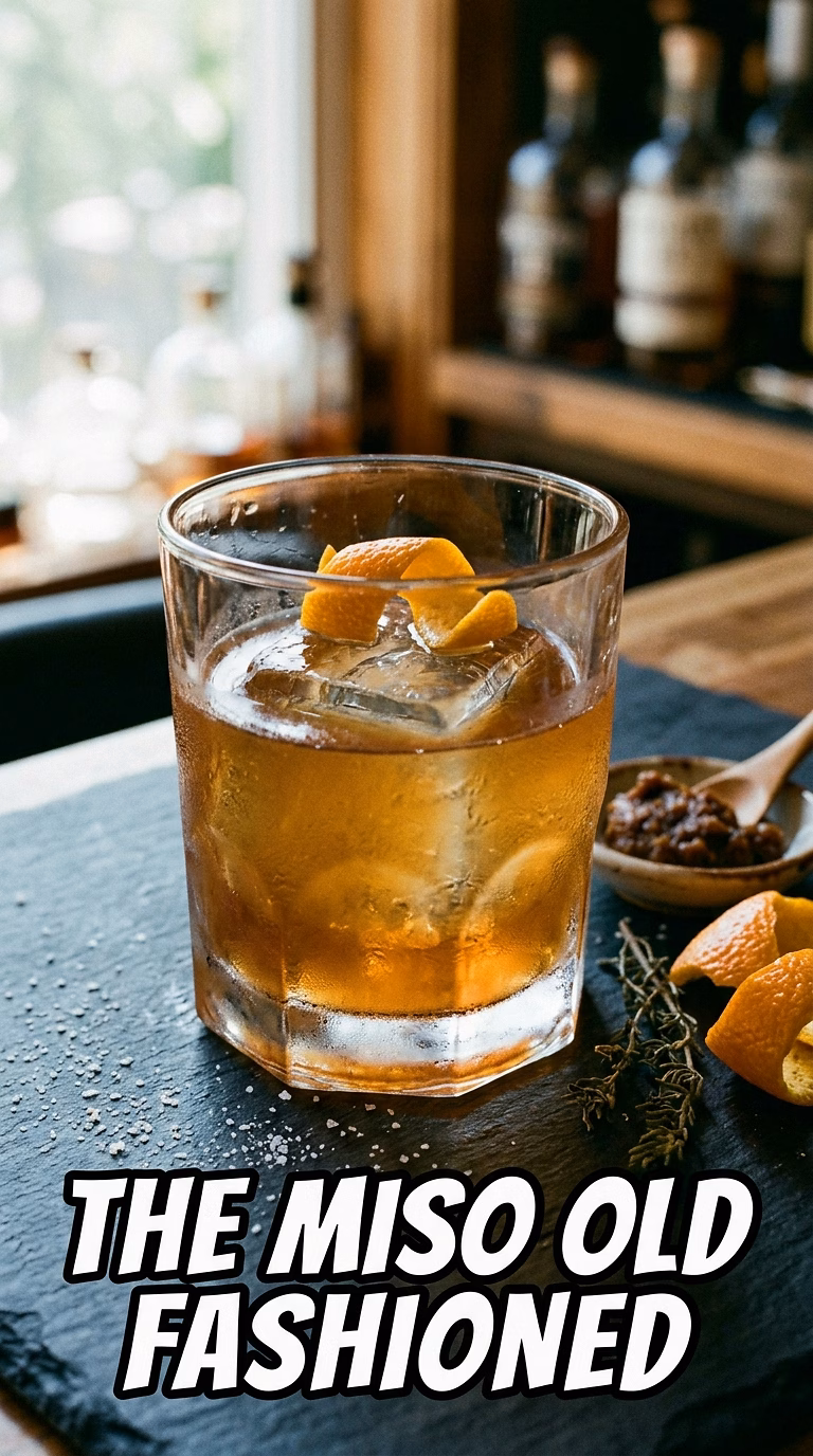 The Miso Old Fashioned