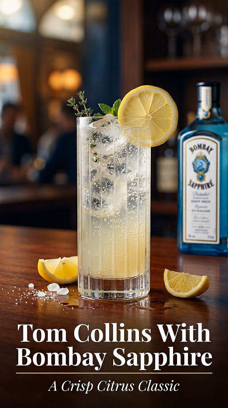 Tom Collins With Bombay Sapphire