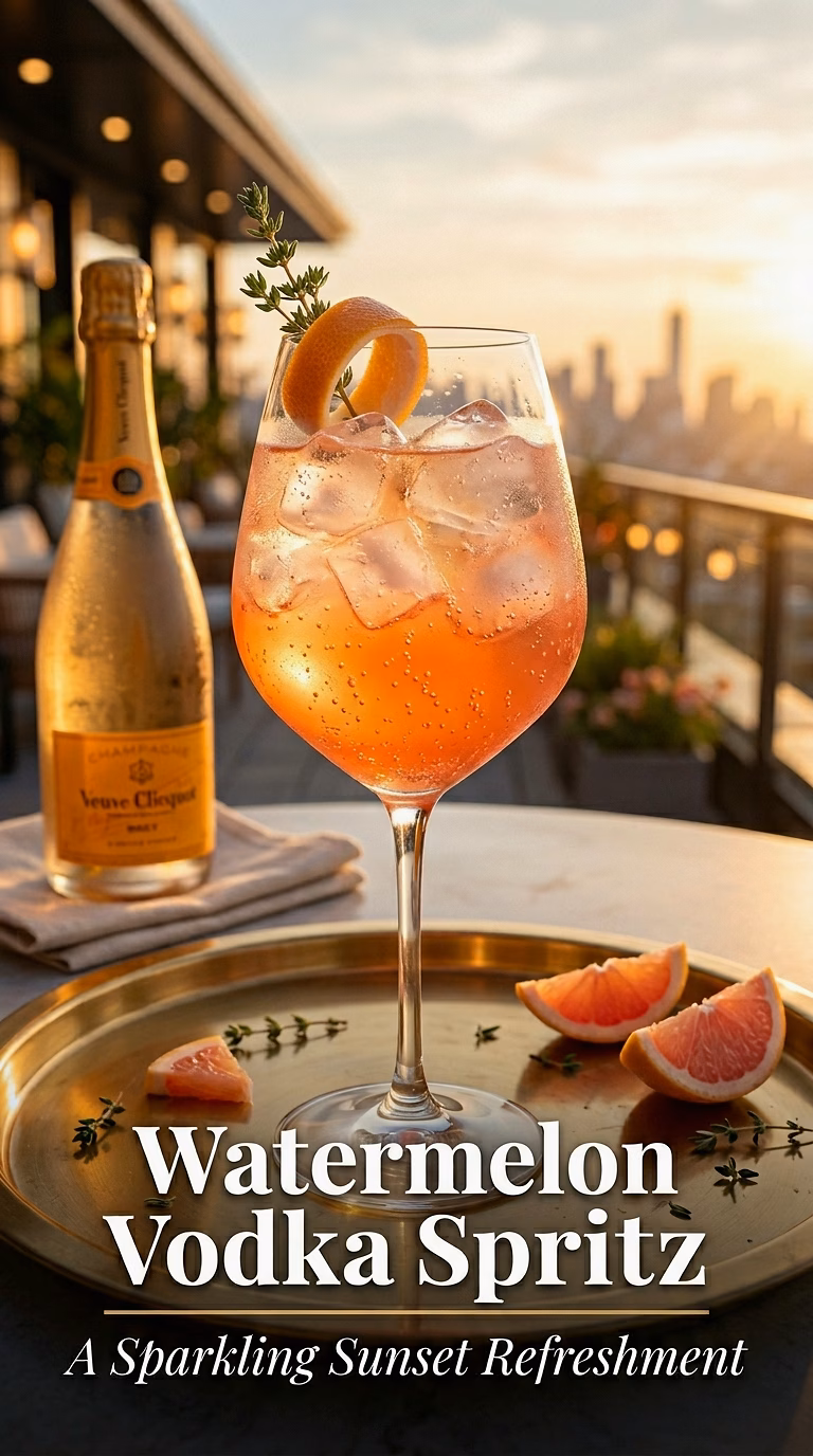 Watermelon Vodka Spritz