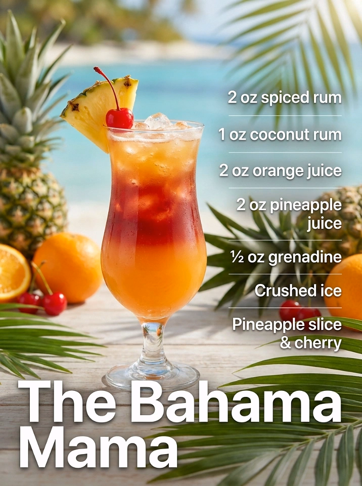 5. 🌺 The Bahama Mama