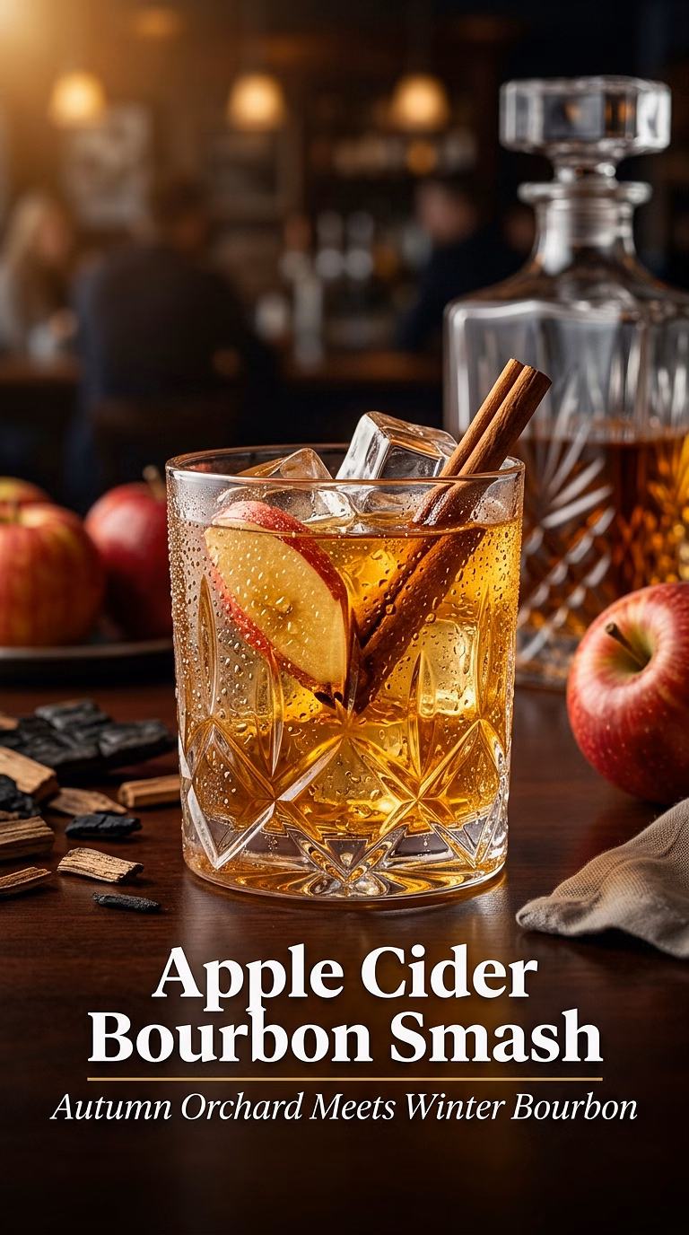 Apple Cider Bourbon Smash