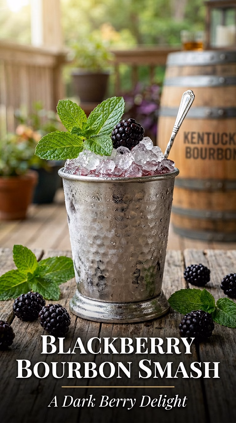 Blackberry Bourbon Smash