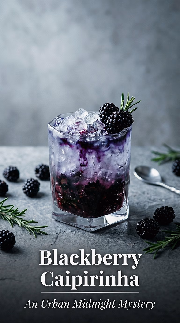 Blackberry Caipirinha