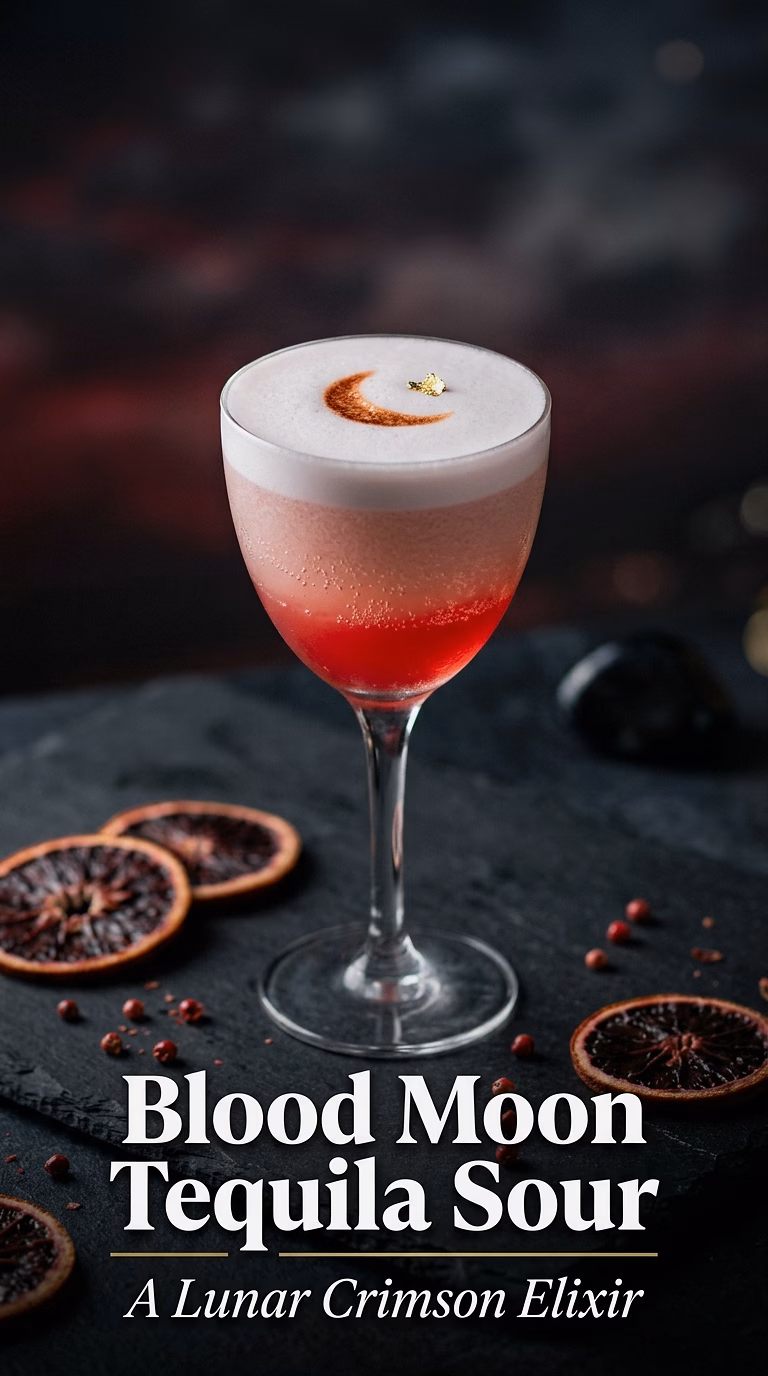 Blood Moon Tequila Sour