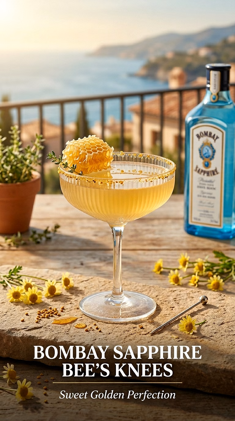 Bombay Sapphire Bee's Knees
