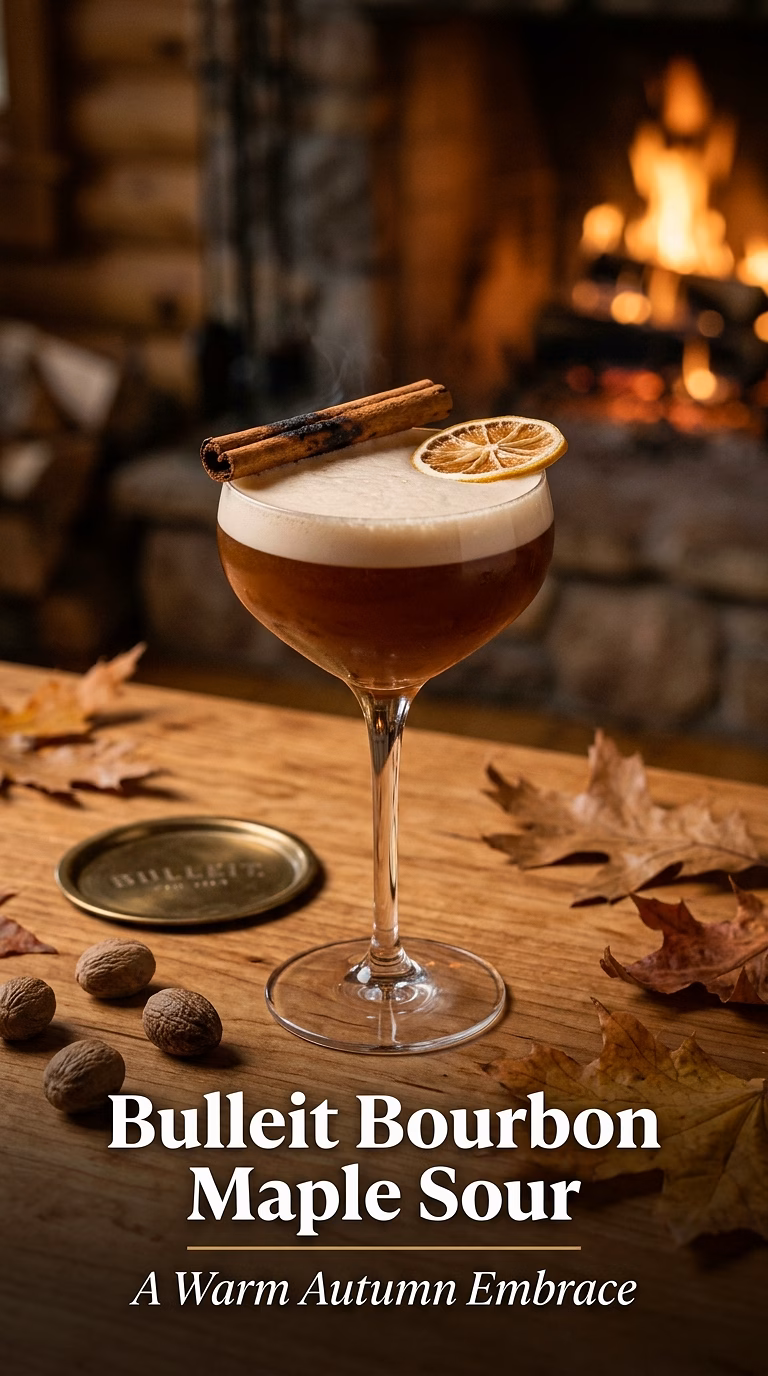 Bulleit Bourbon Maple Sour