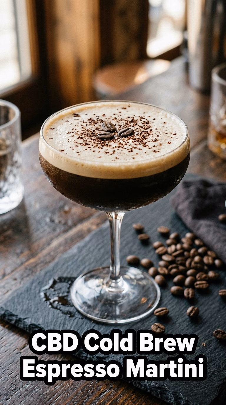 CBD Cold Brew Espresso Martini