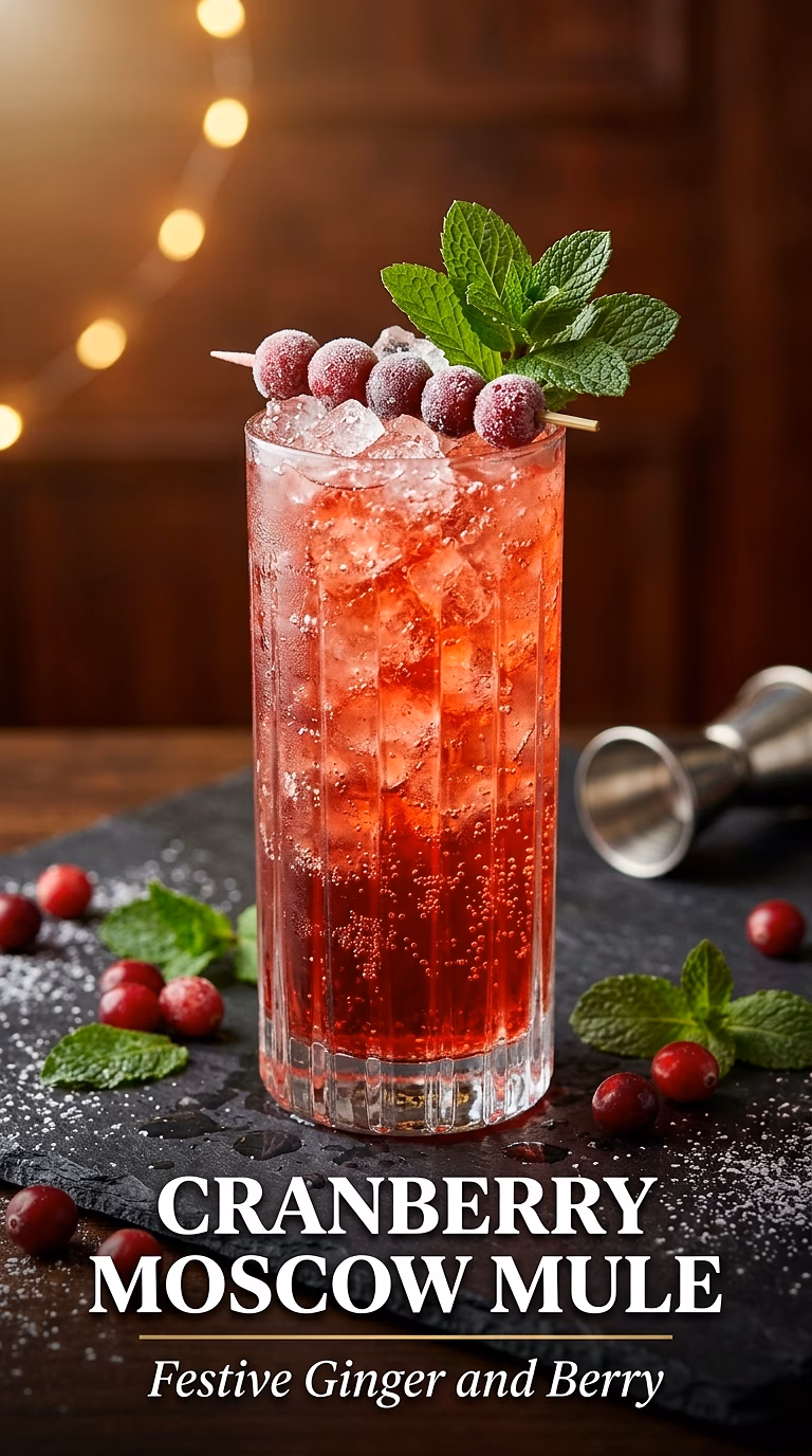 Cranberry Moscow Mule